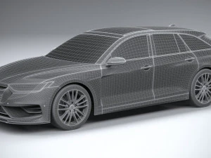 Generic Wagon 2020 3D Model