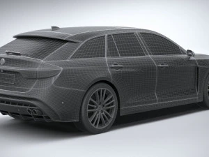 Generic Wagon 2020 3D Model
