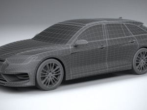 Generic Wagon 2020 Modelo 3D