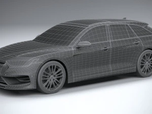 Generic Wagon 2020 3D Model