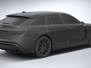 Generic Wagon 2020 3D Model