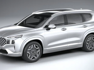 Hyundai Santa Fé 2021 Modelo 3D