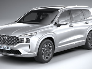 Hyundai Santa Fe 2021 Modello 3D