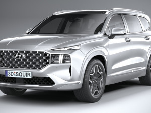Hyundai Santa Fe 2021 Modello 3D