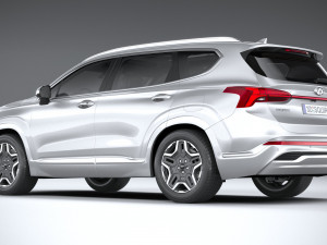 Hyundai Santa Fe 2021 Modello 3D