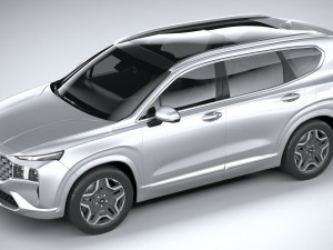 Hyundai Santa Fe 2021 Modello 3D