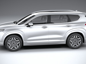 Hyundai Santa Fe 2021 Modello 3D