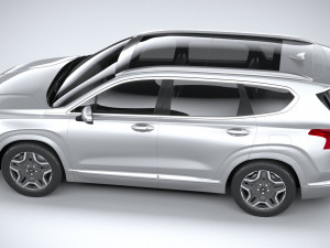 Hyundai Santa Fe 2021 Modello 3D
