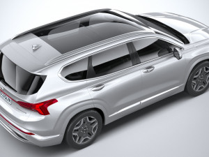 Hyundai Santa Fe 2021 Modello 3D