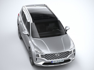 Hyundai Santa Fe 2021 Modello 3D