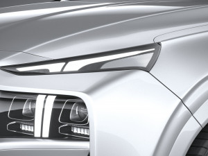 Hyundai Santa Fe 2021 Modello 3D