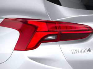 Hyundai Santa Fe 2021 Modello 3D