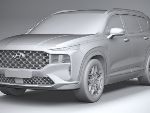 Hyundai Santa Fe 2021 Modello 3D