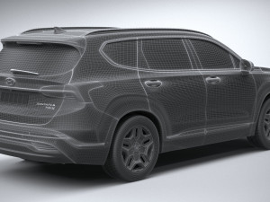 Hyundai Santa Fe 2021 Modello 3D