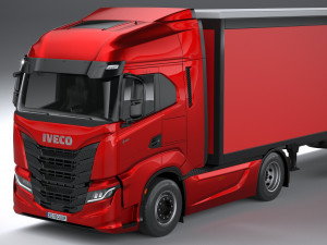 Iveco S-Way 2021 Trailer 3D Model