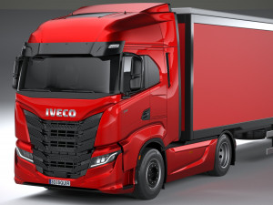 Iveco S-Way 2021 Trailer 3D Model