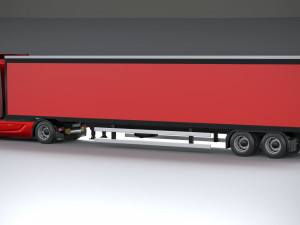 Iveco S-Way 2021 Trailer 3D Model