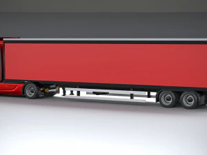 Iveco S-Way 2021 Trailer 3D Model