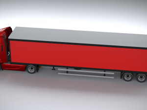 Iveco S-Way 2021 Trailer 3D Model