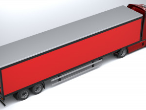 Iveco S-Way 2021 Trailer 3D Model