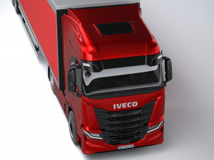 Iveco S-Way 2021 Trailer 3D Model