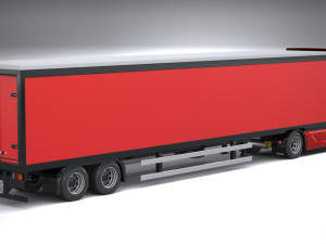 Iveco S-Way 2021 Trailer 3D Model