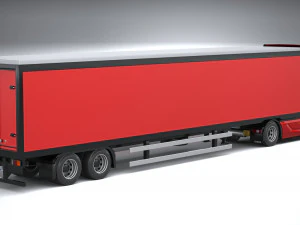 Iveco S-Way 2021 Trailer 3D Model