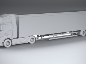 Iveco S-Way 2021 Trailer 3D Model