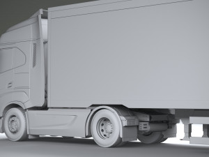 Iveco S-Way 2021 Trailer 3D Model