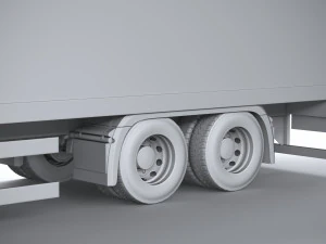 Iveco S-Way 2021 Trailer 3D Model