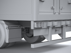 Iveco S-Way 2021 Trailer 3D Model