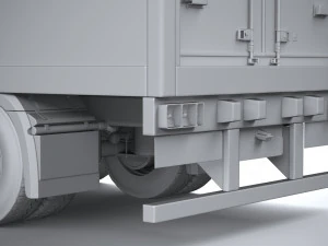 Iveco S-Way 2021 Trailer 3D Model