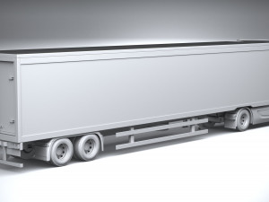 Iveco S-Way 2021 Trailer 3D Model