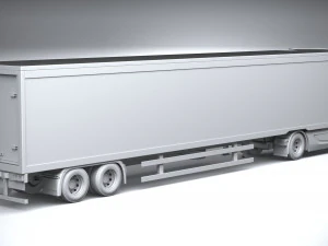 Iveco S-Way 2021 Trailer 3D Model