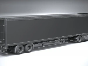 Iveco S-Way 2021 Trailer 3D Model
