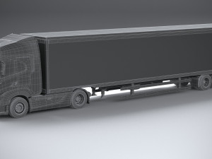 Iveco S-Way 2021 Trailer 3D Model