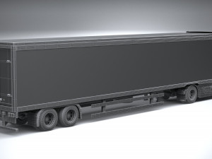 Iveco S-Way 2021 Trailer 3D Model