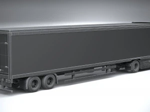 Iveco S-Way 2021 Trailer 3D Model