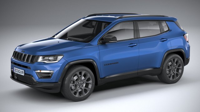 jeep compass 2020 3D Model in SUV 3DExport