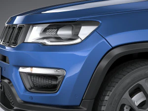 Jeep Compass 2020 3D Model