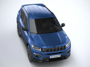 Jeep Compass 2020 3D Model