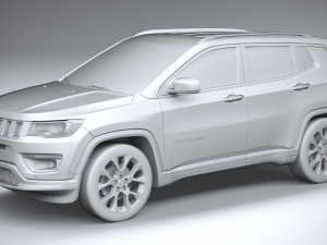 Jeep Compass 2020 Model 3D