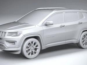 Jeep Compass 2020 3D Model