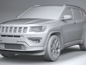 Jeep Compass 2020 3D Model