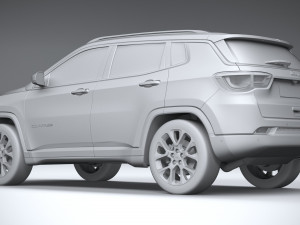 Jeep Compass 2020 Model 3D