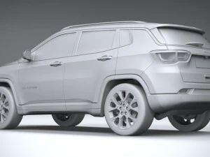 Jeep Compass 2020 3D Model