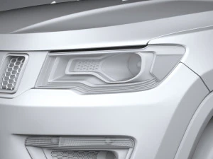 Jeep Compass 2020 3D Model
