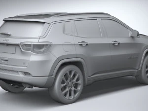 Jeep Compass 2020 3D Model