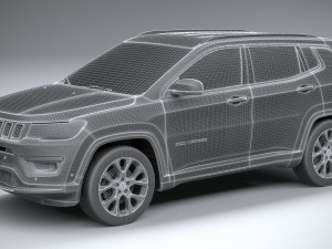 Jeep Compass 2020 Model 3D