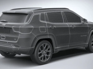 Jeep Compass 2020 3D Model